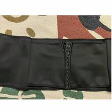 3-Row Hook & Zipper Seamless Waist Cincher, Solid Color Polyester Fiber Underbust Shapewear/Body Shaper/Tummy Control/Waist Trainer/Postpartum Recovery/Fat Burning/Sports/Outdoor/Shaping Outfit