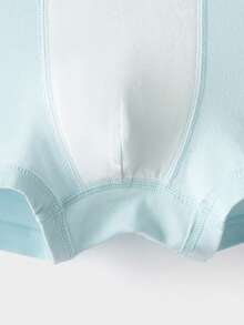 Balabala Boys Underwear 3 Packs - Anti-Bacterial Boxer Briefs - Blue-gray Tone - View 6