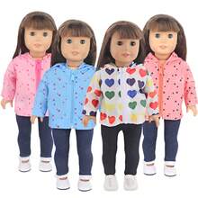 MSYO 1 Set 18 Inch Doll Clothes, Including Raincoat, Sun Protection Jacket, Polka Dot, Fashion Doll Outfit, 4 Color Options, Spring/Summer Doll Jacket, Suitable As Birthday/Holiday Gift For Little Girls