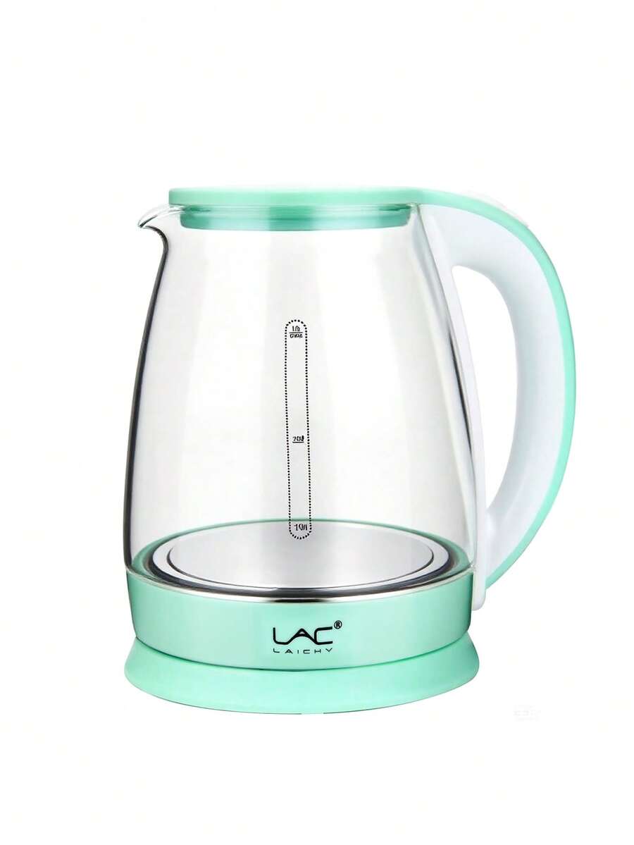 LAC 1pc EU Plug Powered Household Light Green Fast Heating Electric Kettle