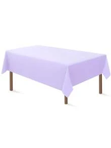 1pc Colorful Plastic Tablecloths, Disposable Rectangular Tablecloths In Various Colors, Suitable For Weddings, Outdoor Picnics, Birthday Parties, Spring Festival Easter Kitchen And Holiday Parties, Home Decoration Colorful Tablecloths, Black, Pink, White, Blue, Waterproof And Oil-Proof Tablecloths,Wedding Tablecloth,Wedding Decor,Home Decor ,Room Decor, Party Favors Bride Gifts Graduation Birthday Decorations Party Decorations Bachelorette - Multicolor - View 19