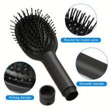 1pc Diversion Hair Brush To Hide Money Cash Jewelry Stash Secret Container Hair Comb Box Hiding Diamond Key Storage - Multicolor - View 2