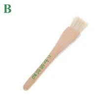 Pinceles de pelo de cabra de seis tamaños para pintura al óleo, acuarela y acrílica, suministros de arte