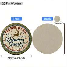 1 Set Of 6 Pieces Merry Christmas Wooden Coasters - Fun And Christmassy Coasters For Coffee, Tea And Drinks - Perfect Home Decor Gift For Parents And Friends, Christmas, Christmas Decor, Christmas Gifts, Home Decor, Holiday Decor, Kitchen Accessories, Kitchen Decoration,Coaster Set,Coasters Drink Coasters,Coaster For Cup At Home,Choice Of 1 Or 31 Sets