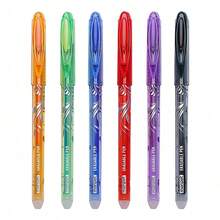 Colorful Erasable Ballpoint Pens 0.5mm Fine Tip Smooth Writing Retractable Pens With Ergonomic Oval Barrel Ideal For School Office High Quality Gift For Students Teachers Unique Gel Ink Pens For Notes Documents Back To School