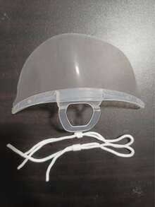 30PCS Transparent Dining Masks, Food-Specific Kitchen Chef Masks, Anti-Fog Plastic Face Masks For Dining Halls And Restaurants