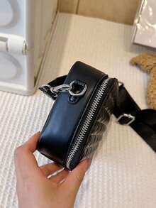 Men's Versatile Casual One Shoulder Messenger Bag - Multicolor - View 6