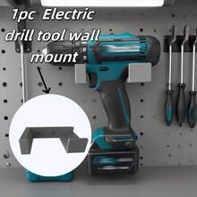 1pc Electric Drill Wall Mount Bracket, Simple And Easy To Install Tool Holder, Suitable For Storing Makita 12V Drill, Suitable For Workshop Or Garage Storage