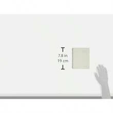 Wire-Bound - Cuaderno de bocetos S, 5 x pulgadas, papel de enlace premium (157 g/²), 30 hojas, color blanco - Blanco - Ver 12