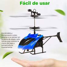Dron Juguete Helicóptero Mini Recargable - Blanco - Ver 2