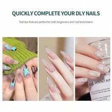 Instant Apex Nail Tips Pro Grade Thick False Nails Salon Quality Acrylic Extensions Durable Nail Supplies 140/150pcs