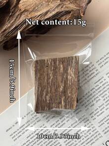 15g Premium Agarwood Chips, 100% Natural, No Additives, Oil-Rich & Full-Bodied, Intense Fragrance, Suitable For Aromatherapy, Relaxation, Focus, Yoga, Wellness - High-quality Agarwood Slices - View 4