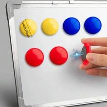12/28/56 قطعة مغناطيس ملون دائري للمنزل والمدرسة والمكاتب