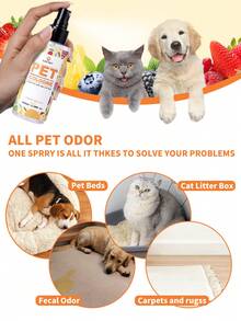 GJYC PET Pet Deodorizing & Perfume Spray For Dogs & Cats – Detightful Fruity Scent Or Rose Fragrance | 3.38 Fl Oz | Long-Lasting Odor Control, Alcohol-Free & Hypoallergenic Formula - Multicolor - View 6