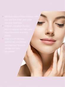 OUHOE 40pcs Face Lifting Tape, Invisible Face Lifting Tape, Moisturizing, Revitalizing, Firming, Breathable, Invisible V-Line Chin Lifting And Beautifying Tape, Suitable For Daily Care, Makes Skin Firmer, Improves Sagging, And Enhances Facial Contours. - Baby Pink - View 11