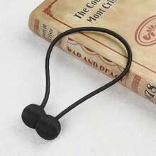 1pc Magnetic Curtain Tieback, Earphone-Shaped Window Curtain Buckle, No Drilling Curtain Holder