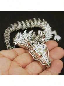 1pc Movable Five-Clawed Dragon Figurine, Chinese Zodiac Craft, Birthday Gift, Holiday Gift, Halloween Gift, Christmas Gift, Gift, Toy Gift