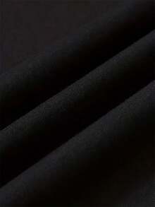 GRDR 男士时尚印花宽松短袖T恤 | 精致设计 | 夏季必备 | 百搭易配 | 展现你的风格 - 黑色 - 查看 9