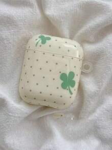 Korean Style Yellow Polka Dot Fresh Earphone Case Compatible With Apple PRO 2/ 3/ 2