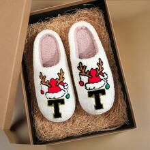 Cotton Slippers-letter Hat T