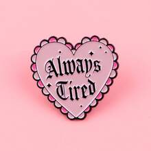 "Always Tired"Enamel Pin Brooch Pines Lapel Pins Badge On Backpack Clothing Accessories Jewelry Gifts - NR12448 - View 7