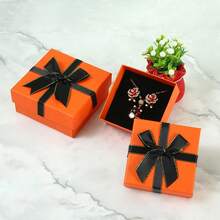 2/4 صندوق مجوهرات من الورق بشكل فراشة مع أغطية، صناديق تغليف هدايا المجوهرات للأساور والقلائد والأقراط، صناديق تخزين هدايا عيد الحب وعيد الميلاد