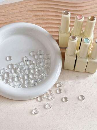 40 件/包美甲色卡棒，色卡指甲油展示工具