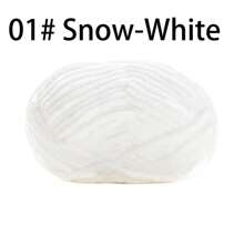 EDCUEBE7 1/2pcs Velvet Soft Yarn, 50g/Pc, 60m/Pc, Handmade DIY Knitting Medium Chunky Yarn Popsicle Yarn, Bulky Polyester Soft Knitting Yarn, Suitable For DIY Crafts, Suitable For Knitting And Crocheting Scarves, Hats, Shoes, Bags, Cushions, Dolls, Blankets, Slippers, Handicraft Crochet Projects