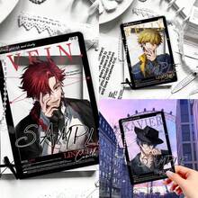 1pc Link Click Merchandise - Character Acrylic Card - Photo Prop - Beautiful Sunset Acrylic Card - Game Merchandise - Perfect Gift For Birthday, Holidays, Festivals, Halloween, Christmas - Multicolor - View 1