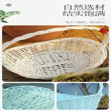 Weidenblumenkorb im Pastoralstil, Obstkorb, Geschenkverpackungskorb, Aufbewahrungskorb für Picknickgemüse, Geschenkkorb