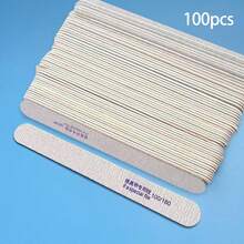 1/10/50/100 Lixas de Unha, Novos Palitos de Lixamento de Unha Multifuncionais Estilo Ins, Lixas de Modelagem de Unha Ultraleves e Finas, Palitos de Polimento e Alisamento de Madeira Dupla Face, Ferramentas de Lixamento de Unha Profissional de Salão, Arte de Unha DIY, Acessório de Moda, Presente Adequado para Família, Namorada, Melhor Amiga