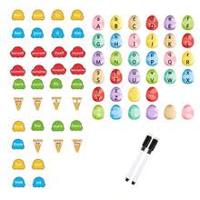 BELLKIDS 29 Stücke Grammatik Kartenspiel, Eiscremedesign, vierfarbig, Matching Spiele, Lernkarten, interaktives Zubehör, Klassenzimmeraktivitäten, Lernmaterialien, Schulrückkehr, wichtige Artikel für Lehrer, Familie