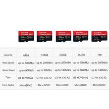 SANDISK SanDisk Extreme PRO MicroSDXC Card With Reader, U3 4K V30 A2 Memory Card 128GB 1TB 512GB 256GB 64GB 32GB, High Speed Micro SD Card For Phone Camera Monitor Drone