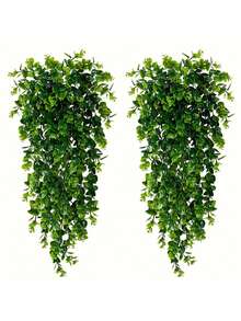 2/4/8PCS UV-Resistant Faux Autumn Maple Leaf Hanging Vines Garland - Vibrant Orange Fall Foliage Artificial Plants For Indoor Outdoor Decor, Halloween, Thanksgiving, Rustic Wedding Arch Backdrop, Cozy Farmhouse, Stair Railing, Front Door Wreath