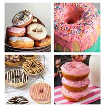 SOKANY 08042 Donut-Maschine, 750W Dauerbetriebsleistung, beidseitiges Heizen, kein Wenden, physikalische Antihaftbeschichtung, einfache Reinigung, LED-Kontrollleuchte, 6 Löcher werden gleichzeitig gebacken, 3 Minuten schnelle Produktion, Haushalts-Frühstücksgerät