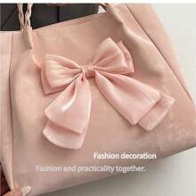 2025 New Bowknot Tote Bag | Versatile Large Capacity | Suitable For Commuting, Holiday, Shopping Occasions