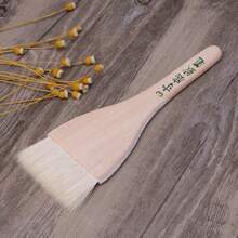 Pinceles de pelo de cabra de seis tamaños para pintura al óleo, acuarela y acrílica, suministros de arte