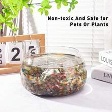 Assorted Colorful Agate Aquarium Gravel Mix, Polished Crystal Stone Chips, Spiritual Energy Balance Gemstone, Filler For Flower Pots, Vases, Fountains, Fish Tanks, Potted Plants Decor