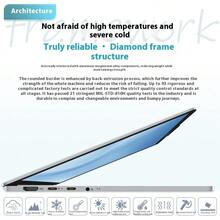 Lenovo Xiaoxin Air13 2025 Super Capable Laptop, High Color Gamut Student/Office/Design Ultralight Notebook, 19.9 Hours Long Battery Life, Flagship Ryzen R7-7735HS, 16GB 512GB, Gray/Blue, With Adapter - Blue - View 2