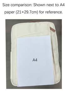 1 Pc Fashionable Multifunction Travel Backpack With Luggage Strap Design. Portable Minimalist Work Bag With Multi Compartments.Personality School Bag With USB Charging Port.Business Casual Weekender Bag - Black - View 8