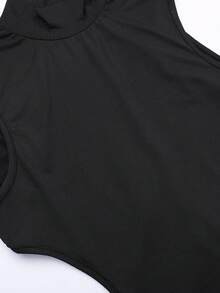 Elegant Celebration Women's Flattering Vacation Casual Party Dress - 黑色 - 查看 7