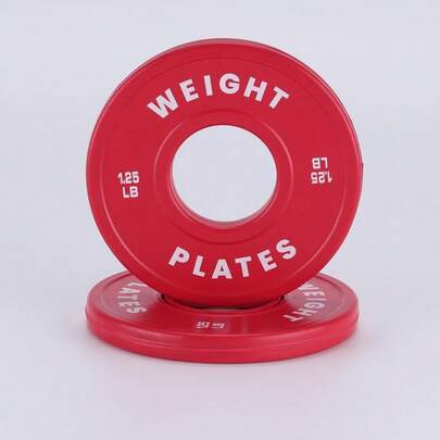Bumper Plates, 2 Inch Rubber Weight Plates,1.25 LB 2.5LB 5 LB 10LB Plates For Weight Lifting Strength Training Home Gym (Set Of 2)