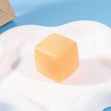 1pc Sensory Squeeze Cube Toys - Stress Cube Ooze Stress Ball, A Handheld Desktop Toy To Relieve Anxiety Anytime, Suitable For Classroom, Outdoor, Office Stress Relief, Perfect For Desktop Decor, Classroom Rewards, Party Favors And Holiday Gifts! - Multicolor - View 19