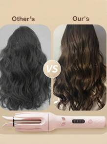 Automatic Hair Curler, Professional Automatic Curling Iron, 4 Temperature & More Heating Modules With Fast Heating For Lasting Beach Waves