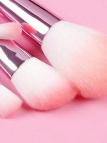 Set di 15 pennelli trucco per signora Hello Kitty di Sanrio, set di pennelli trucco professionali - Blush in polvere rosa, matita sopracciglia, rossetto, ombretto, set di pennelli e cuscinetto per cipria, adatto per principianti