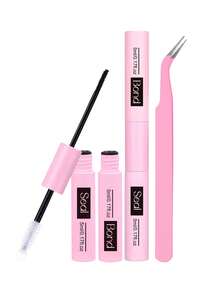 800pcs D-Curl High Capacity Individual Lashes Set, Includes Adhesive, Sealant, Makeup Remover, Lash Brush, Tweezers, Creates Soft Natural Fluffy Segmented False Lashes, Suitable For DIY At Home, Daily Wear, Travel, Photography, Parties, Weddings, 10D, 20D, 30D, 40D, 50D, 60D, 80D, 100D Mixed Styles - Black - View 13