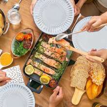 10/20个银色铝制圆形纸盘，7/9/12英寸防水螺旋一次性蛋糕盘，派对用品大包装，坚固的螺旋派对餐盘，适用于婚礼、家庭聚会、生日、野餐、烧烤、节日等场合。 - 銀色 - 查看 8