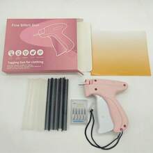 Fine Stitch Gun For Clothes Micro Mini Stitch Tagging Gun For Clothing With 6 Needles 1000 Fasteners Garment Repair Sewing Tool Quick Fixing Kit For Clothes Quilt Tacks Edge Wrapping Machine Mini Tag Gun Good Stitch Stuff Staple Gun Good Sewing Fools Gun Accessories Sewing Supplies Stitch Stuff