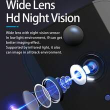 Doorbell Wireless Camera, Intelligent Visual Doorbell, Wide-Angle High-Definition Night Vision 4000mAh Rechargeable Safety Doorbell, Suprot Video Call, Visitor Capture, Recording, APP Control, Voice Switching, 38 Ringtones, Cloud Storage, Supports 2.4G WiFi