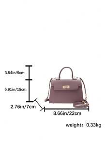 New Glossy Crocodile Pattern Women's Handbag, Large Capacity, Fashion & Elegant, Comes With Stylish Scarf, Can Be Worn As Shoulder Bag, Black